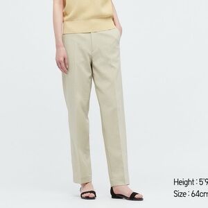 Uniqlo U Jersey suit pants -Natural-Size 4-NWT